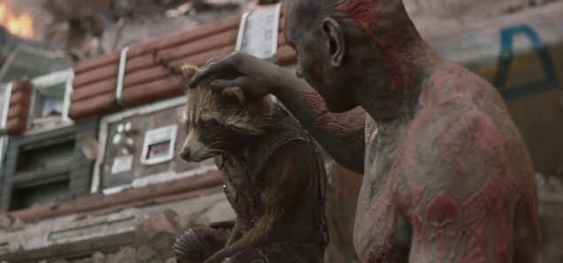 Illustration for article titled Nunca verás igual a Rocket Raccoon después de ver cómo grabaron sus escenas en Avengers: Endgame